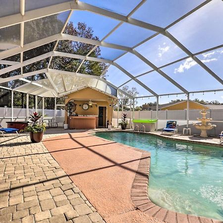 Cozy Home In Heart Of Tampa With Lanai And Pool! 외부 사진