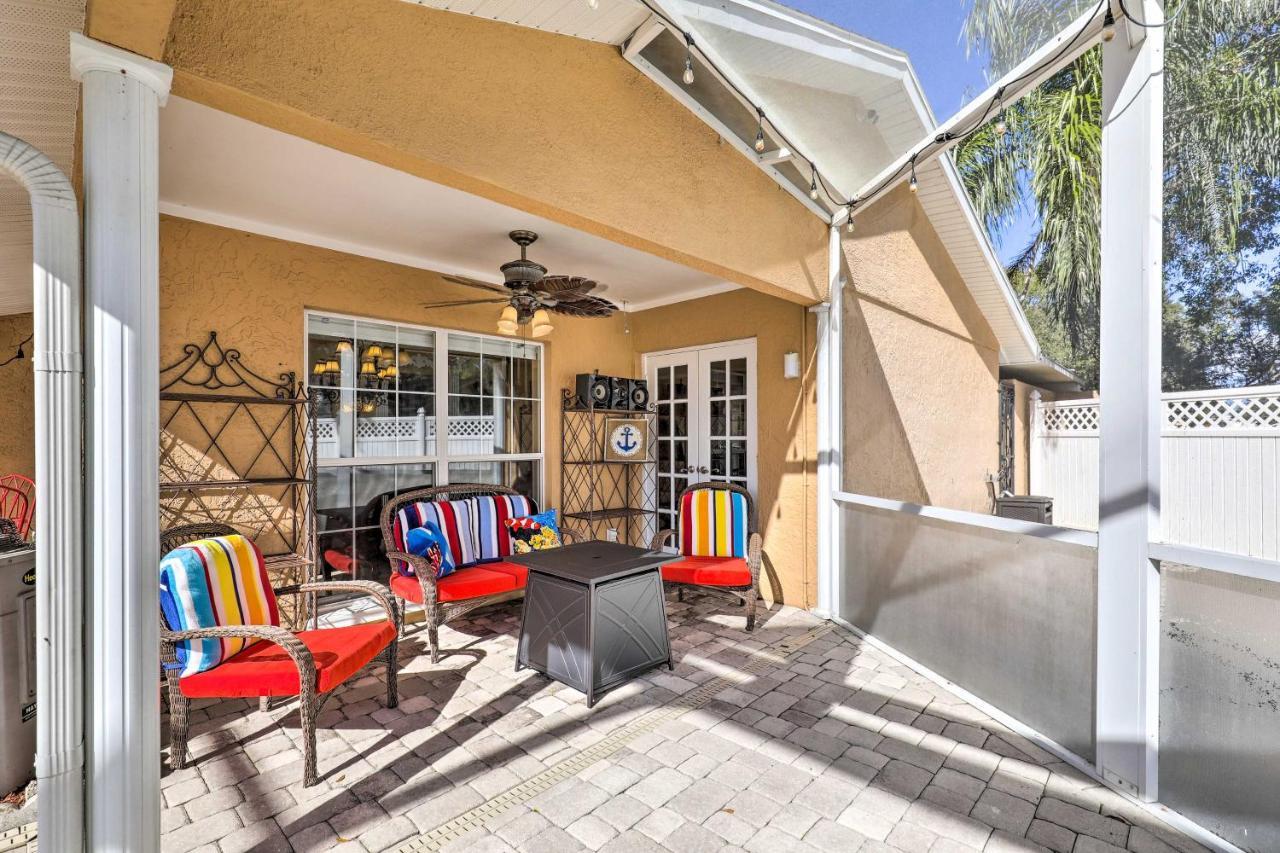Cozy Home In Heart Of Tampa With Lanai And Pool! 외부 사진