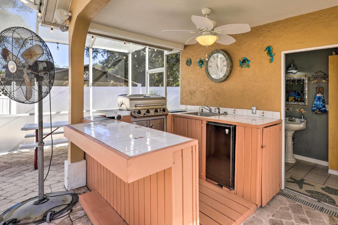 Cozy Home In Heart Of Tampa With Lanai And Pool! 외부 사진