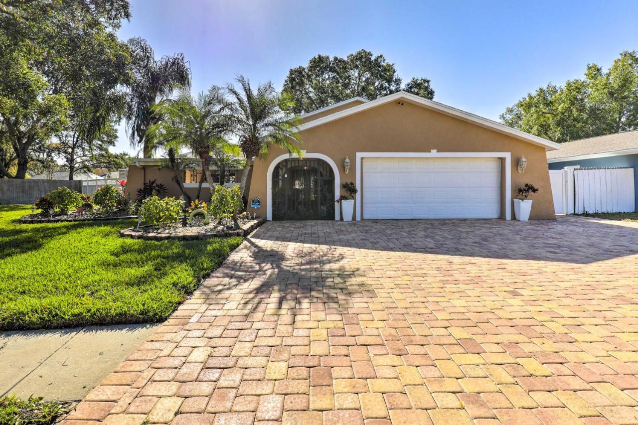 Cozy Home In Heart Of Tampa With Lanai And Pool! 외부 사진